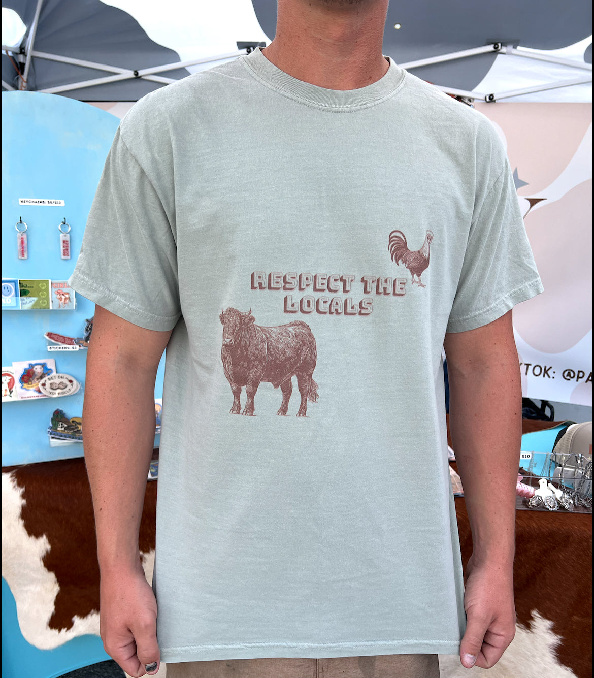 Respect The Locals t-shirt