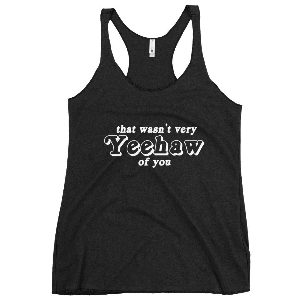 Yeehaw Racerback Tank