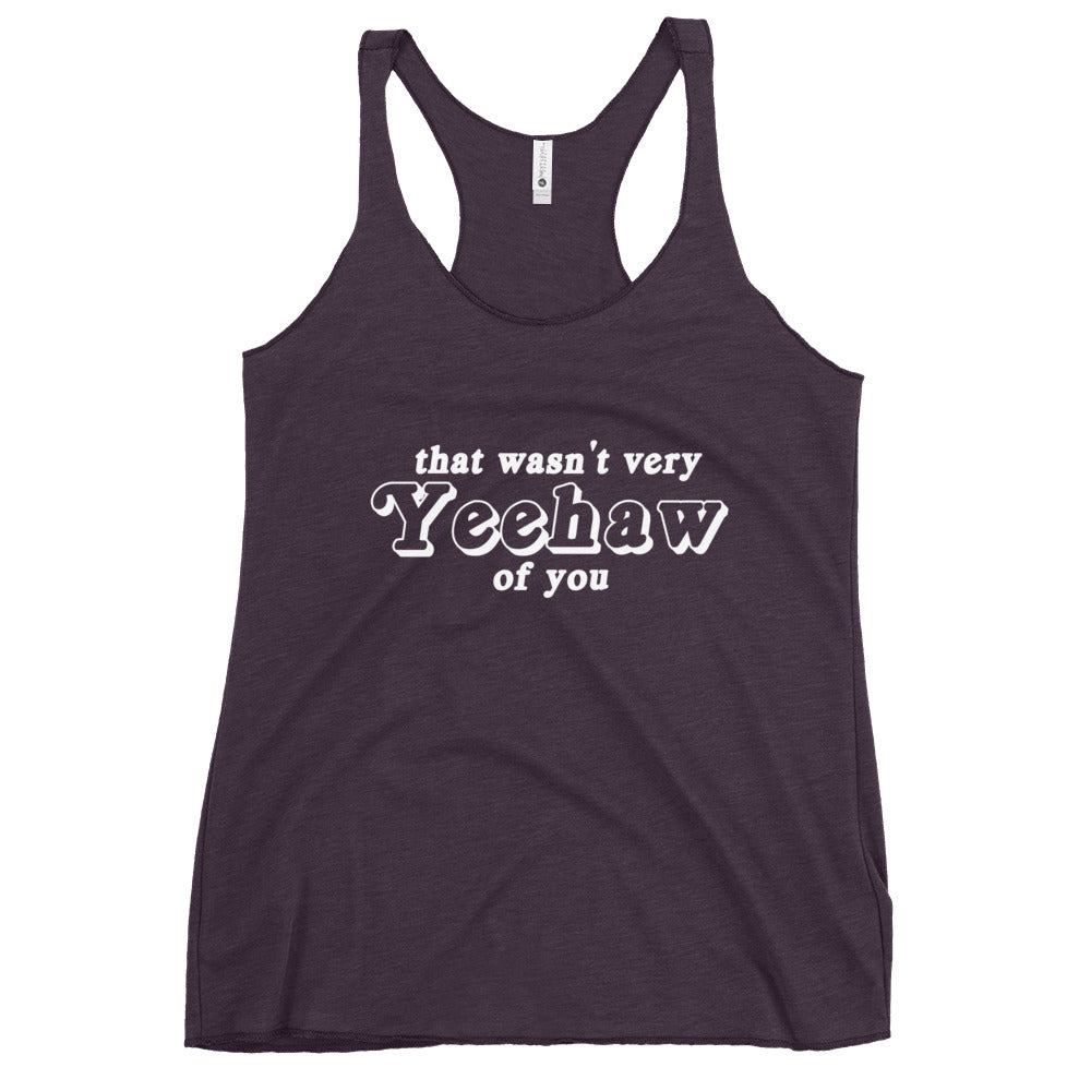 Yeehaw Racerback Tank