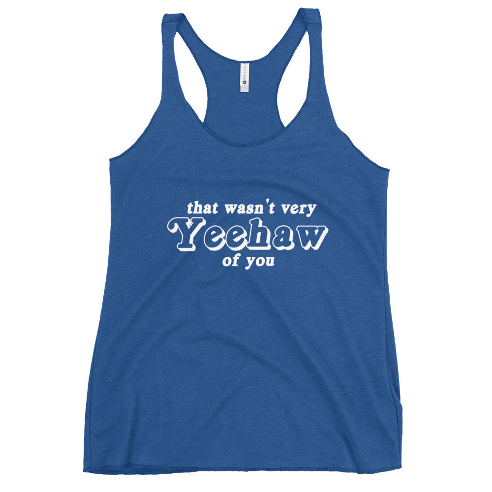 Yeehaw Racerback Tank