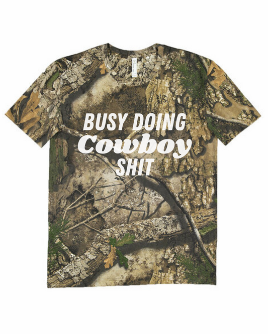 Cowboy Sh*t Camo Tee